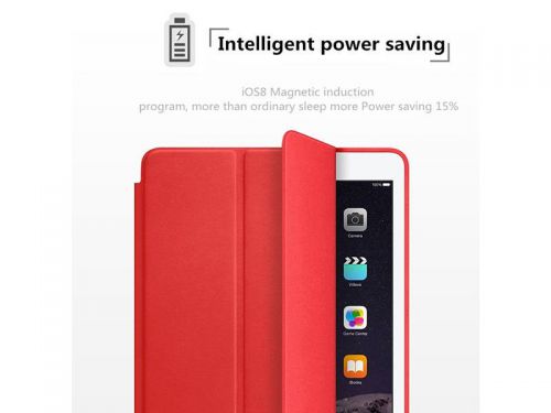 etui smart  case do apple ipad mini 1 2 3 czerwone