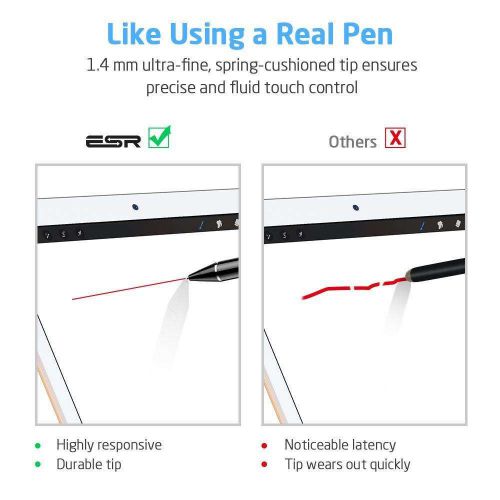 Rysik długopis esr stylus pen do telefonu/ tabletu black