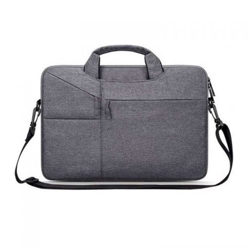 Etui uniwersalna torba na laptopa 13 cali na ramię dark grey