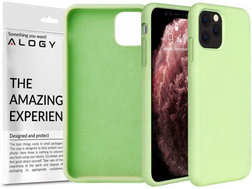 Etui alogy thin soft case do apple iphone 11 pro zielone