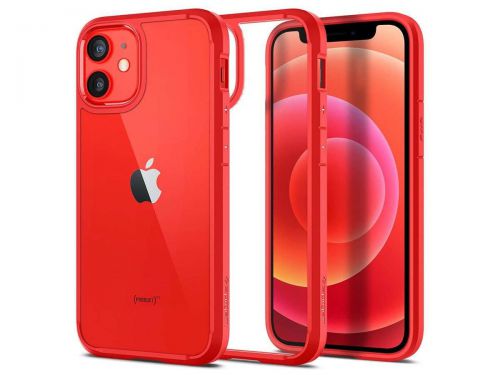 Etui spigen ultra hybrid do apple iphone 12 mini 5.4 red