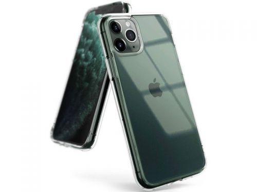 Etui ringke fusion do apple iphone 11 pro clear + szkło alogy
