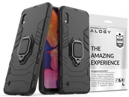 Etui alogy stand ring armor do samsung galaxy a10 czarne