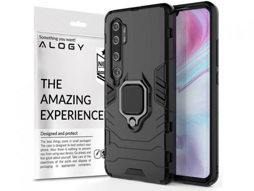 Etui alogy stand ring armor do xiaomi mi note 10/ 10 pro czarne