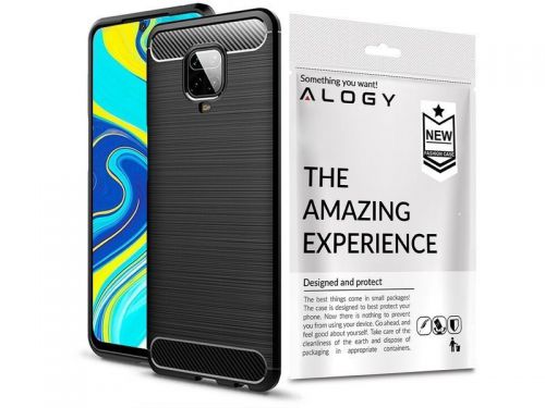 Etui alogy rugged armor do xiaomi redmi note 9s/ pro/ max czarne