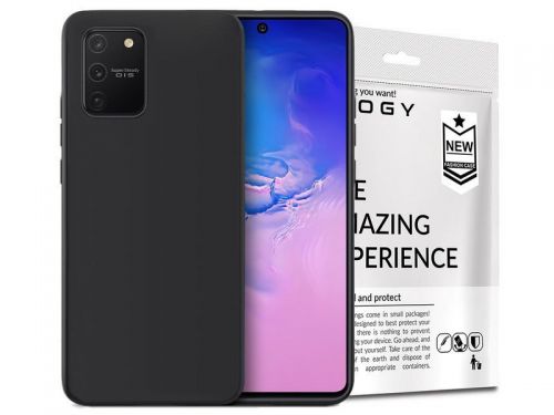 Etui silikonowe alogy slim case do samsung galaxy s10 lite czarne