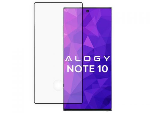 Szkło hartowane alogy full glue do samsung galaxy note 10 czarne