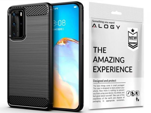 Etui alogy rugged armor do huawei p40 pro czarne