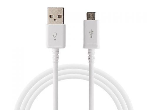 Uniwersalny kabel micro usb - usb do telefonów i tabletów 2m biały