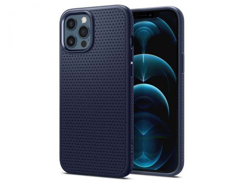 Etui spigen liquid air do apple iphone 12/ 12 pro 6.1 navy blue