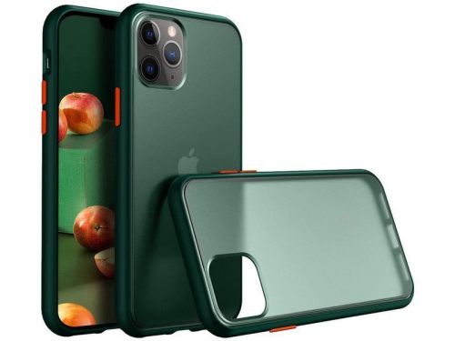 Etui alogy matowe bumper case do apple iphone 11 pro max zielone